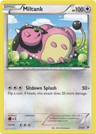 Miltank 027 Kalos Starter Set