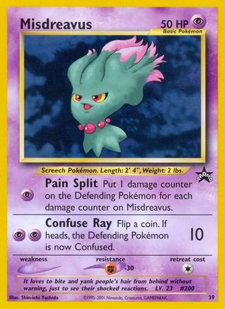 Misdreavus 039/53 WoTC Promo