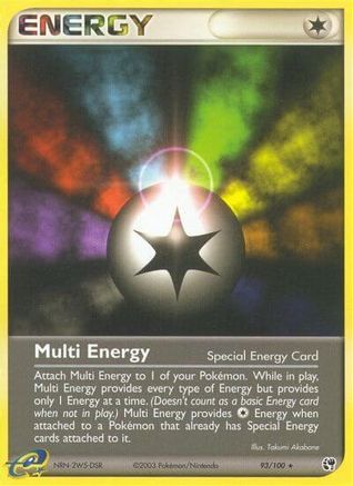 Multi Energy 093/100 - Reverse Holofoil Sandstorm