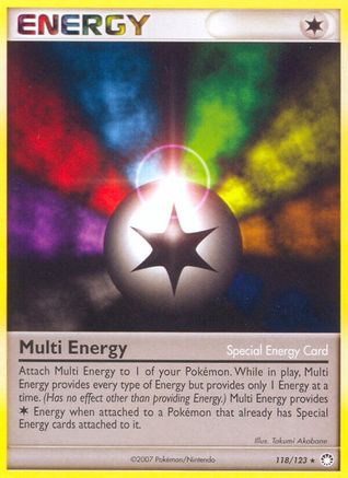 Multi Energy 118/123 - Reverse Holofoil Mysterious Treasures