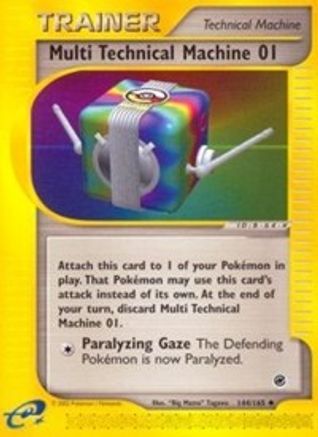 Multi Technical Machine 01 144/165 - Reverse Holofoil Expedition