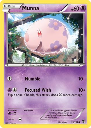 Munna 039/101 - Reverse Holofoil Plasma Blast