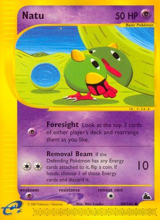Natu 080/144 - Reverse Holofoil Skyridge
