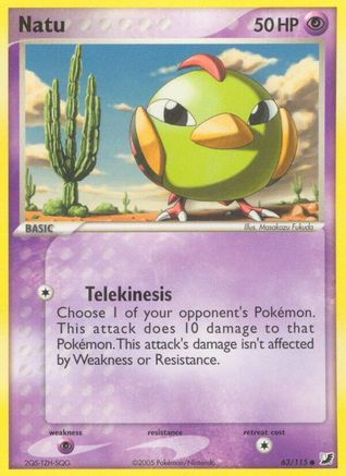 Natu 063/115 - Reverse Holofoil Unseen Forces