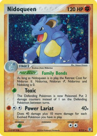 Nidoqueen 009/112 - Holofoil FireRed & LeafGreen