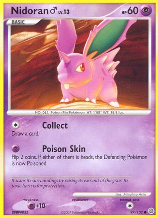 Nidoran M 097/132 Secret Wonders