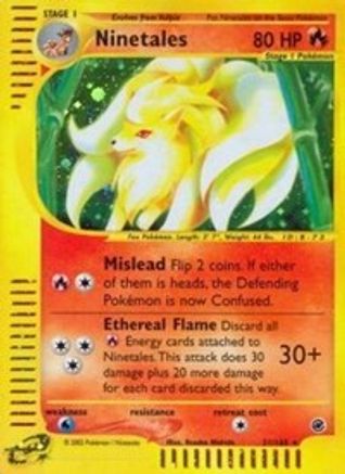 Ninetales 021/165 - Holofoil Expedition