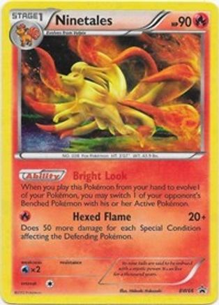 Ninetales BW66 - Holofoil Black and White Promos
