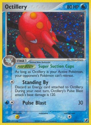 Octillery 010/115 - Holofoil Unseen Forces