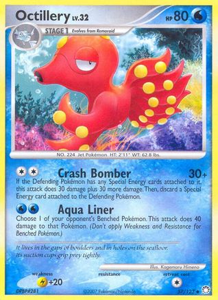Octillery 057/123 - Reverse Holofoil Mysterious Treasures