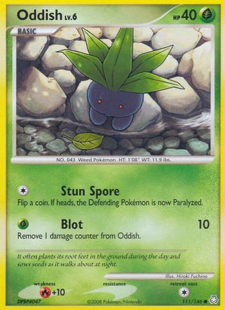Oddish 111/146 - Reverse Holofoil Legends Awakened