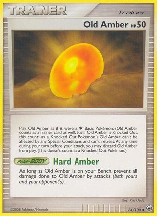 Old Amber 084/100 - Reverse Holofoil Majestic Dawn