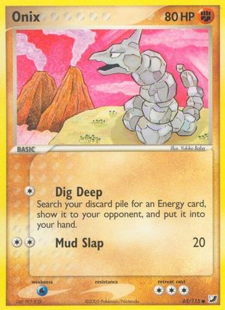 Onix 065/115 - Reverse Holofoil Unseen Forces