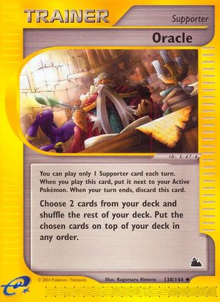 Oracle 138/144 - Reverse Holofoil Skyridge