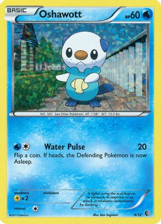 Oshawott 004/12 - Holofoil McDonalds Promos 2011