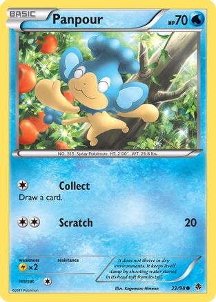 Panpour 022/98 - Reverse Holofoil Emerging Powers