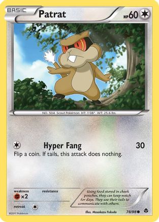 Patrat 078/98 - Reverse Holofoil Emerging Powers