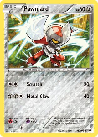 Pawniard 078/108 - Reverse Holofoil Dark Explorers