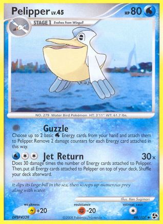 Pelipper 048/106 - Reverse Holofoil Great Encounters