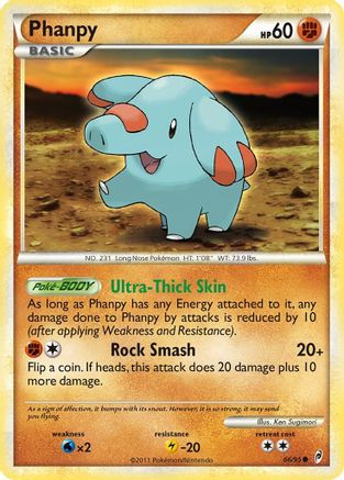 Phanpy 066/95 - Reverse Holofoil Call of Legends