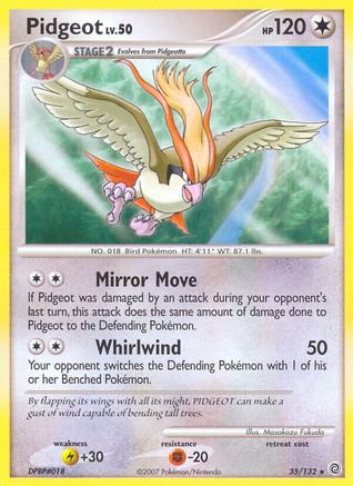 Pidgeot 035/132 - Secret Wonders