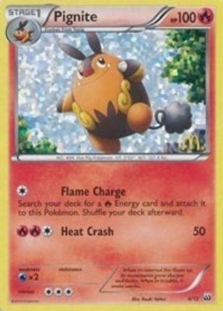 Pignite 004/12 - Holofoil McDonalds Promos 2012