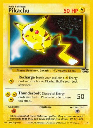 Pikachu (Movie Promo) 004/53 WoTC Promo