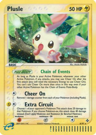 Plusle 008/97 - Holofoil Dragon