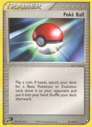 Poke Ball 086/109 - Reverse Holofoil Ruby and Sapphire