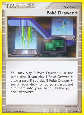 Poke Drawer + 089/100 - Reverse Holofoil Stormfront