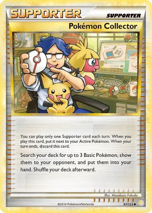 Pokemon Collector 097/123 HeartGold SoulSilver