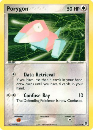 Porygon 047/112 - Reverse Holofoil FireRed & LeafGreen