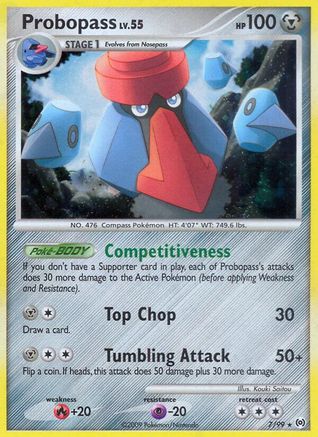 Probopass 007/99 - Holofoil Arceus
