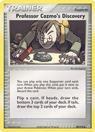 Professor Cozmo's Discovery 089/110 - Reverse Holofoil Holon Phantoms