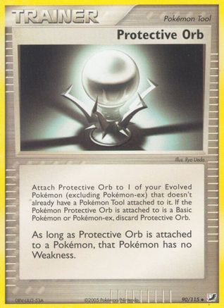 Protective Orb 090/115 - Reverse Holofoil Unseen Forces