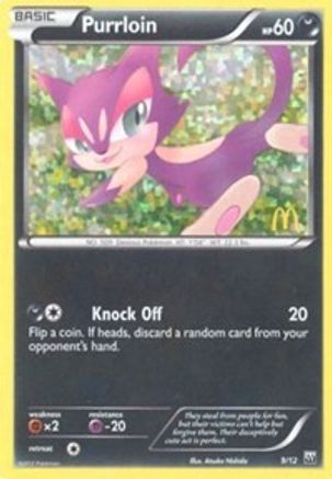 Purrloin 009/12 - Holofoil McDonalds Promos 2012