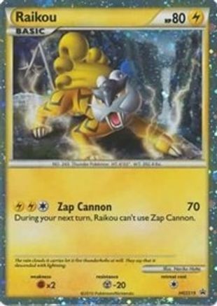 Raikou HGSS19 - Holofoil HGSS Promos