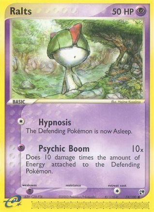 Ralts 074/100 - Reverse Holofoil Sandstorm