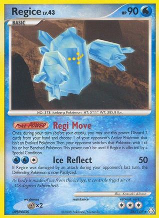 Regice 036/146 Legends Awakened