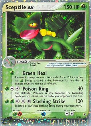 Sceptile ex 093/95 - Holofoil Team Magma vs Team Aqua