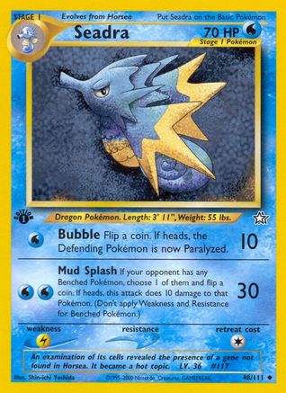 Seadra 048/111 - 1st Edition Neo Genesis