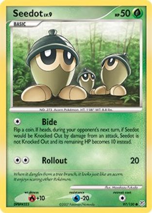Seedot 097/130 - Reverse Holofoil Diamond and Pearl