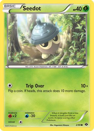 Seedot 002/99 - Reverse Holofoil Next Destinies