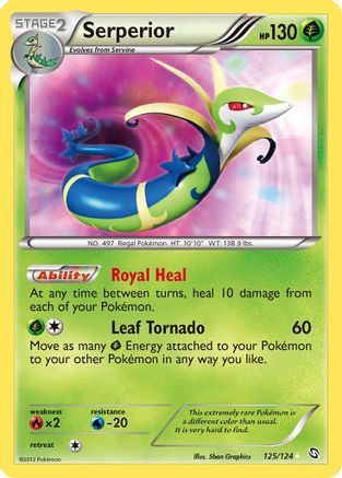 Serperior 125/124 - Holofoil Dragons Exalted