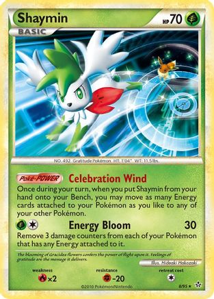Shaymin 008/95 - Holofoil Unleashed