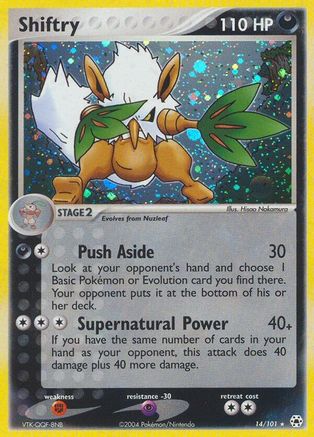 Shiftry 014/101 - Holofoil Hidden Legends