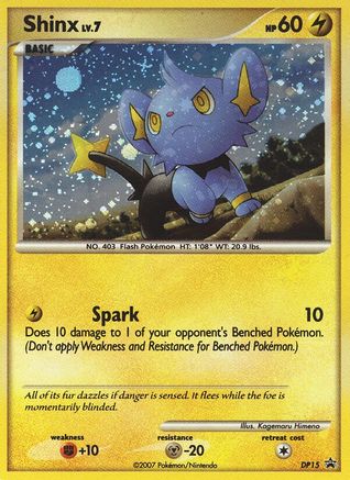Shinx DP15 - Holofoil Diamond and Pearl Promos