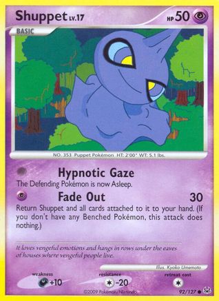 Shuppet 092/127 - Reverse Holofoil Platinum