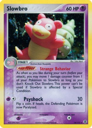 Slowbro 014/112 - Holofoil FireRed & LeafGreen