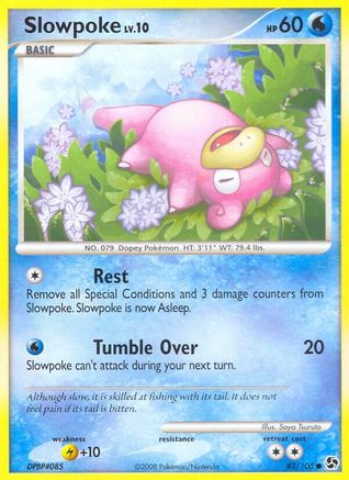 Slowpoke 082/106 - Reverse Holofoil Great Encounters